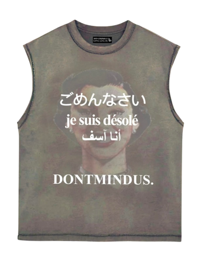 IM SORRY Cutoff Tee