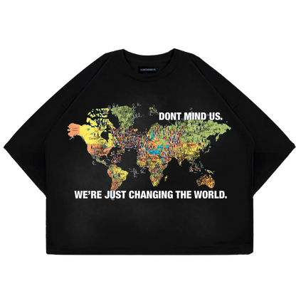 BLACK CHANGE THE WRLD TEE